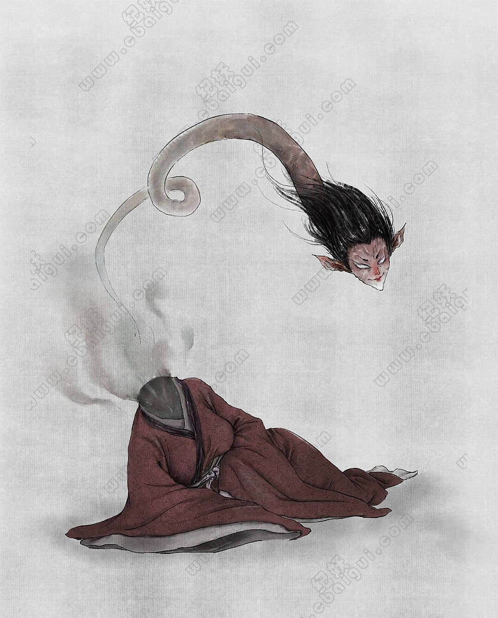 落头氏落头民飞头蛮